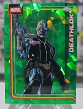 2026 Topps Chrome Marvel Sapphire Deathlok #109 Green 48/99
