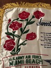 WWII WORLD WAR  2  U.S. ARMY AIR FORCE  SWEETHEART PILLOW SHAM/COVER — photo 5