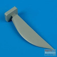 QBT48262 1:48 Quickboost F-105 Thunderchief Correct Ventral Fin (HBS kit) #48262