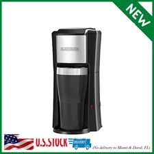 BLACK+DECKER Single Serve Automatic Coffee Maker Cup Brewer Coffee Brew Dripper