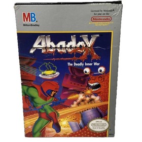 Abadox: The Deadly Inner War Nintendo NES Complete In Box