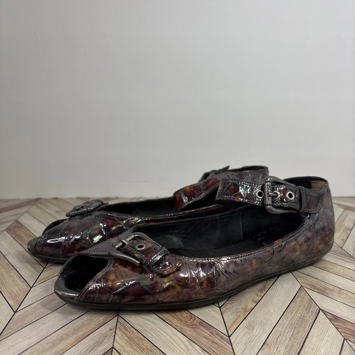 Donald J Pliner chocolate brown canvas leather combo made in Italy loafers 12 Donald Pliner Men main image 2