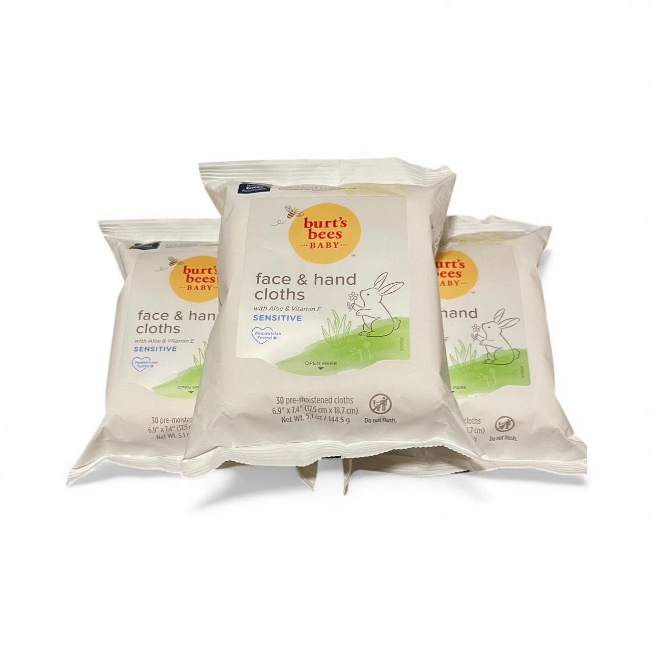 Burt’s Bees Baby Face & Hand Cloths – Sensitive – 3 Packs of 30 (Total 90 Wipes)
Opens in a new wind