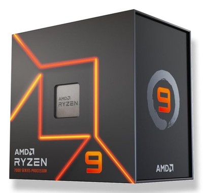 AMD 100-100000590WOF Ryzen 9 7900 Processor 3.7Ghz 64Mb L3 Box ~E~