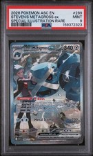Pokemon PSA 9 Steven's Metagross ex ME: Ascended Heroes 289/217