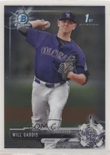 2017 Bowman Draft Chrome Will Gaddis #BDC-104 0o6v