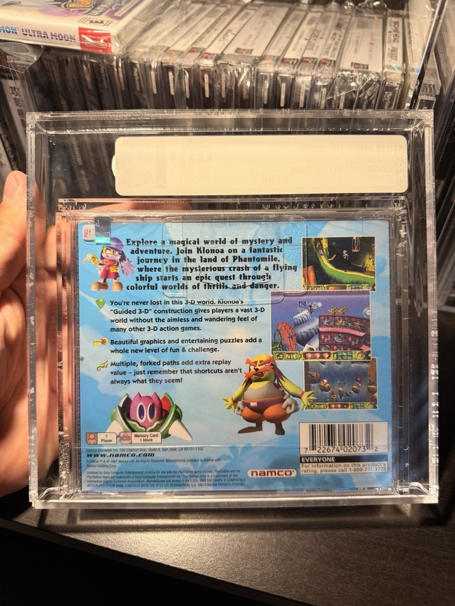 Klonoa: Door to Phantomile (Sony PlayStation 1, 1997) for sale