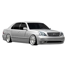 For Lexus Ls430 01-03 Duraflex Vip Style Fiberglass Front Bumper Cover Unpainted