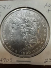 1890-S Silver Morgan Dollar Coin High Grade