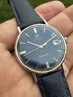 Vintage Omega Seamaster – Ref. 14775 | Cal. 610 | Blue Dial Men’s Watch