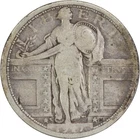 1917-S Standing Liberty Silver Quarter Type 1 VG Uncertified #701