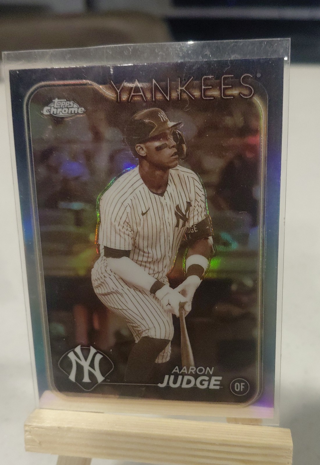 2024 Topps Chrome - Aaron Judge #50 Sepia Refractor