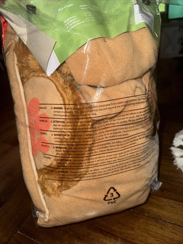 InCharacter 服装 幼儿 Lil Lion 16/24 个月 完整 服装 可爱 — 第 4/4 张图片