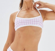 Minkpink Bridgitte Halter Swim Top Size S