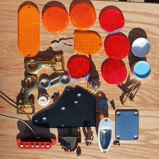 EVH Frankie Tribute Build Kit with Strap Hooks/Phenolic Pickup and 1/2oz Paint