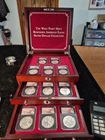 The West Point Mint Burnished American Eagle Silver Dollar Collection 13 Oz