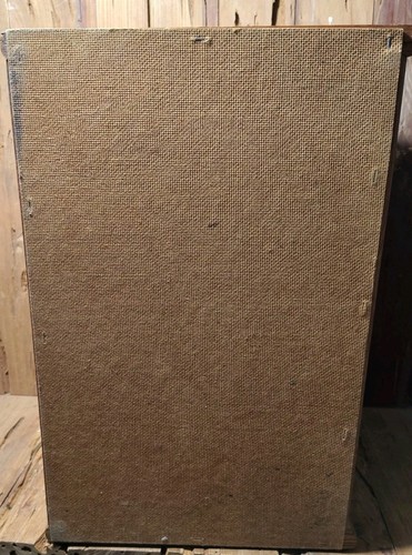 Vintage Handmade Wooden Oak Bread Box Terra Cotta Inlay Mid Century Modern EUC - Picture 9 of 10