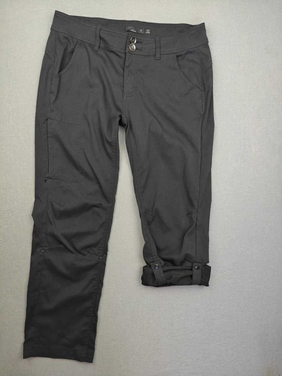 Pantalon Convertible PrAna Femme - Gris Nylon/spandex - Taille 10 - Outdoor