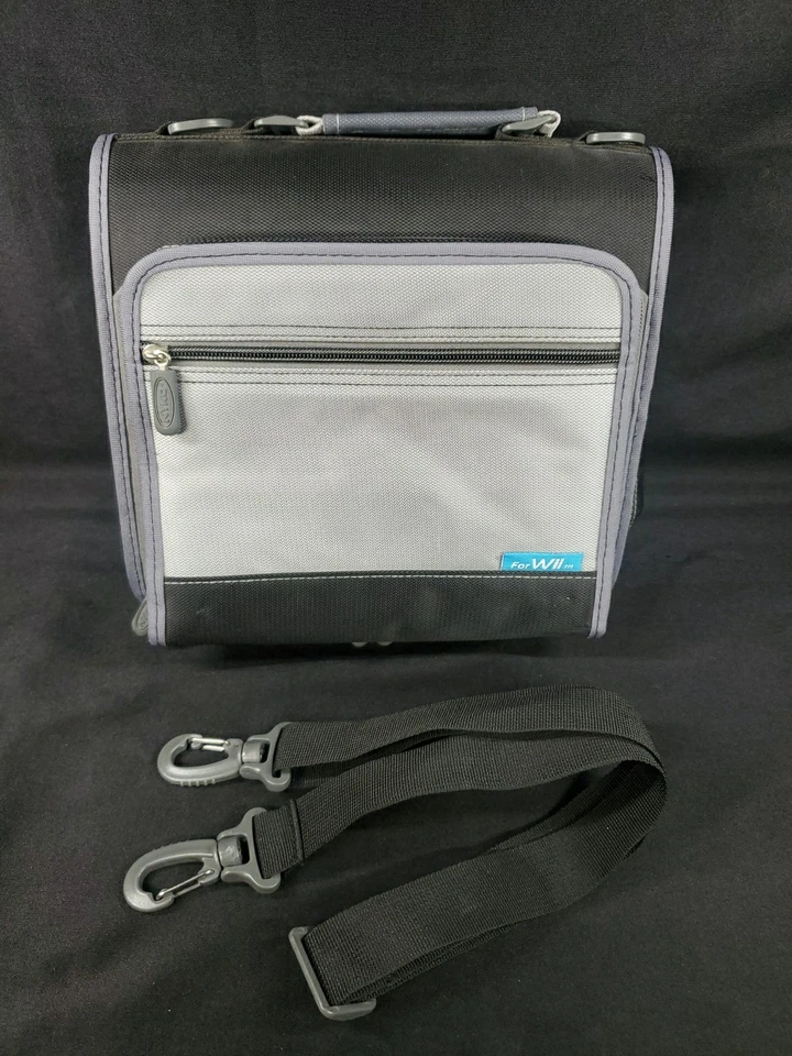 Nintendo Wii NYKO Travel Carry Bag Shoulder Strap Travel Case Great Shape Vtg - Image 2 of 4