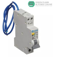 Europa Compact RCBO 6amp 10amp 16amp 20amp 32amp 40amp B & C Curve 'Type A'