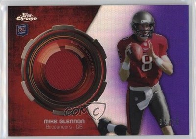 2013 Topps Chrome Rookie Relics Purple Refractor 34/75 Mike Glennon RC 0r4