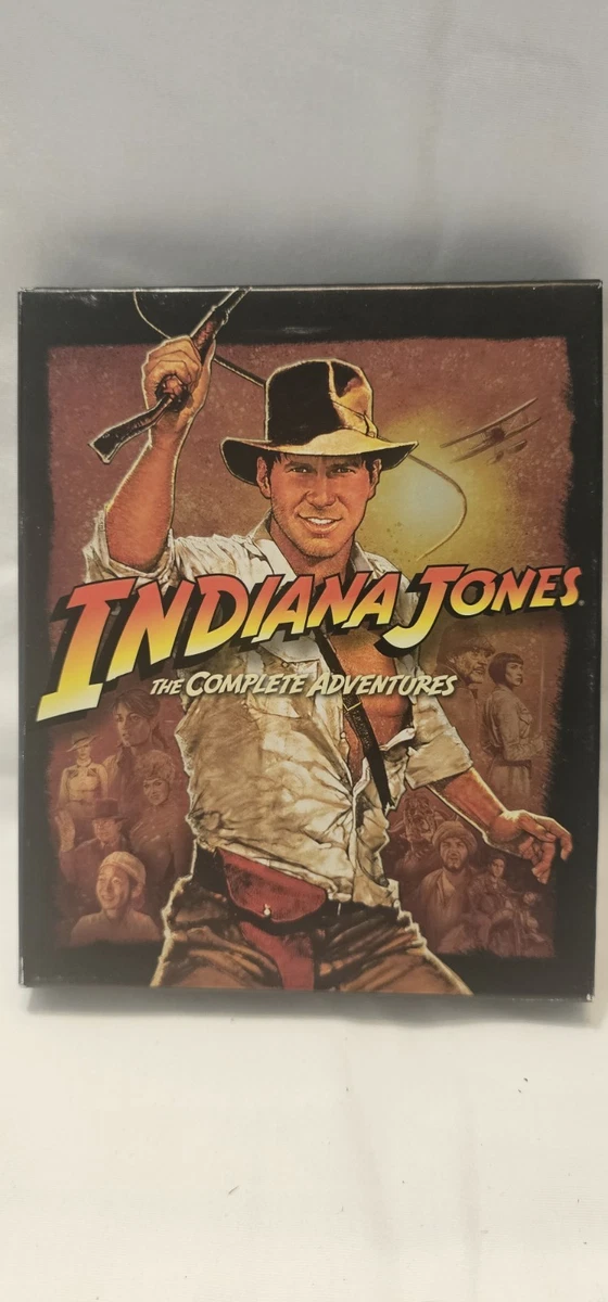 Indiana Jones The Complete Adventures Blu Ray for sale | eBay