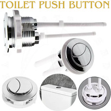 38mm Flush Push Button Dual Toilet Replacement Cistern Water Saving Universal UK