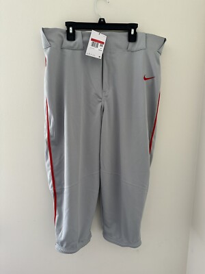 nike men's baseball pants with piping