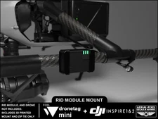 DJI Inspire 1 or 2 DroneTag Mini Mount (Remote ID Module Not Included)