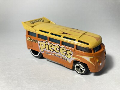 Loose Hot Wheels VW T1 Drag Bus CUSTOM. Reese s. See description 