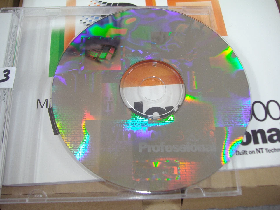 MICROSOFT WINDOWS 2000 PROFESSIONAL FULL OPERATING SYSTEM MS WIN PRO=NEW BOX= - Image 3 of 4