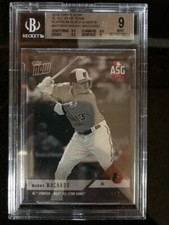 2018 Topps Now Manny Machado All Star Game ASG Black White Last Orioles 1/1 card