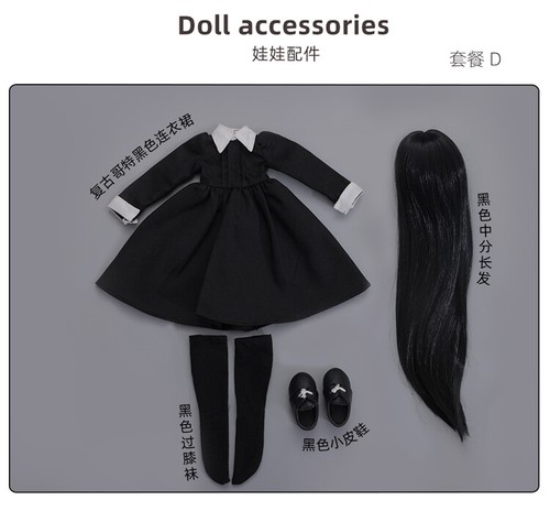 1/6 BJD Puppe Harz Fantasy Mädchen Kugelgelenk Puppen Perücke Outfits Handarbeit Zum Selbermachen Spielzeug - Bild 10 von 13