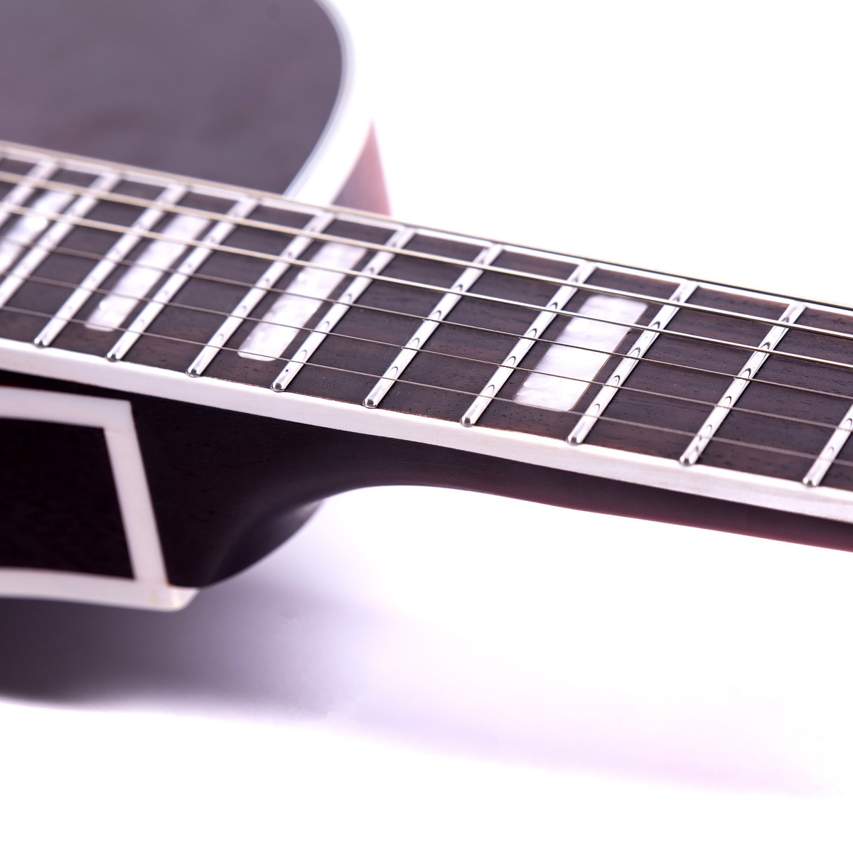 Grote LPF-002 Semi-Hollow Body Electric Guitar Matte