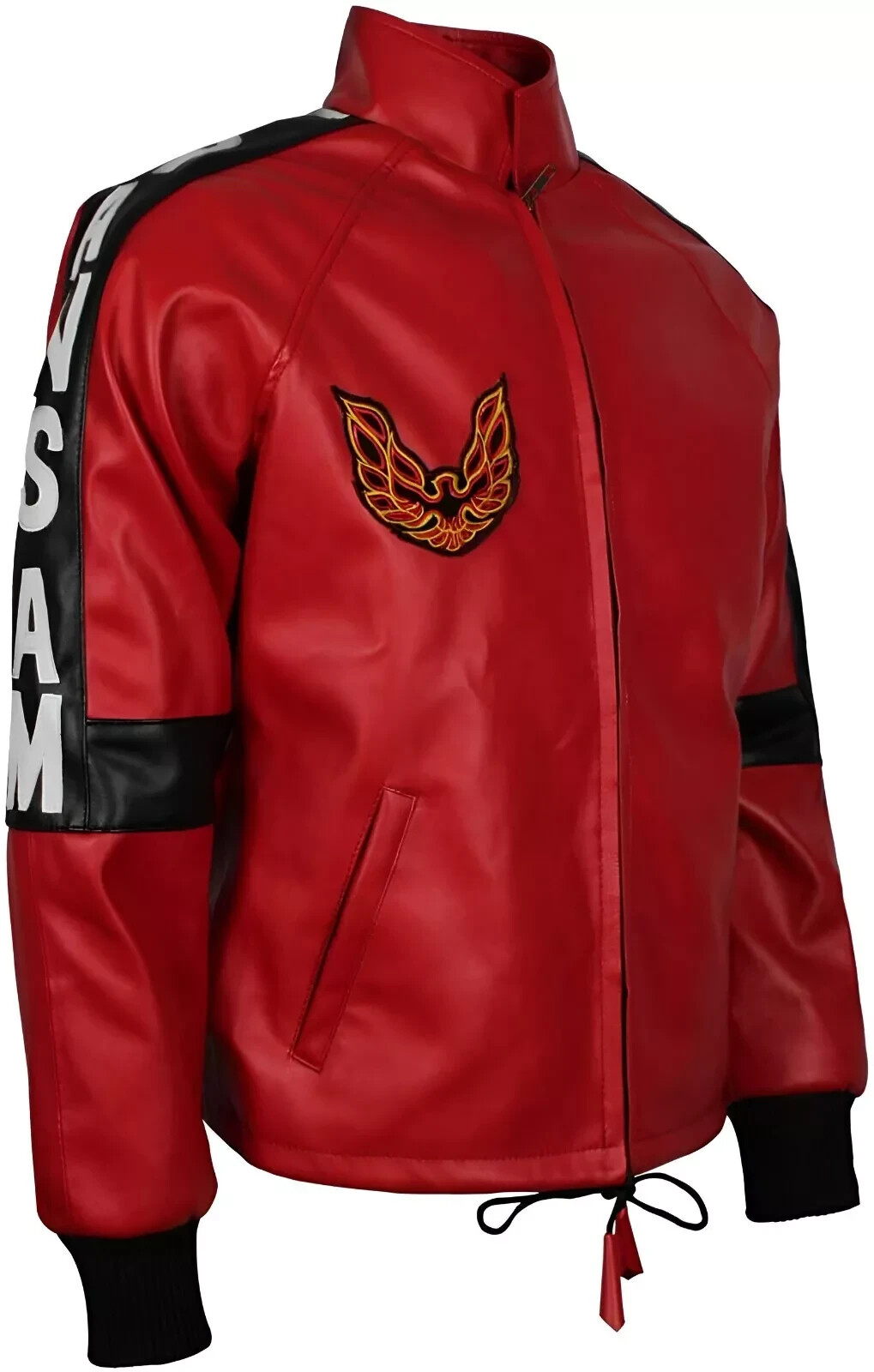 Smokey and The Bandit Burt Reynolds Red Genuine Sheep Leather Jacket