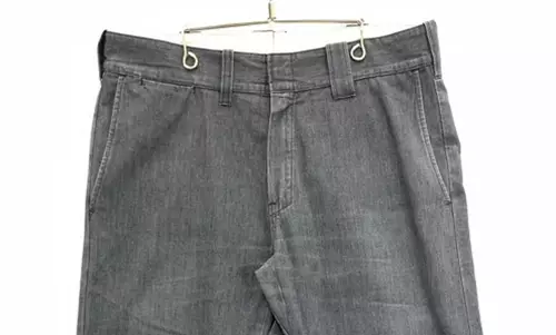 SAMURAI JEANS Used SWC500TC18-1B Work Pants Gray size 34 - Picture 7 of 10