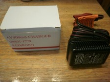 Power Wheels 00801-1779 Fisher Price 6V 900mA Charger For Red Battery Genuine