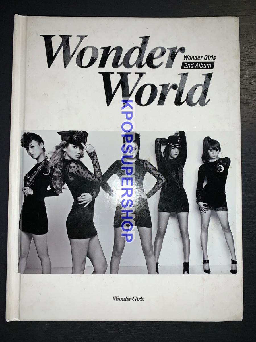 Wonder Girls 2nd Album Wonder World CD Good Condition K-POP KPOP