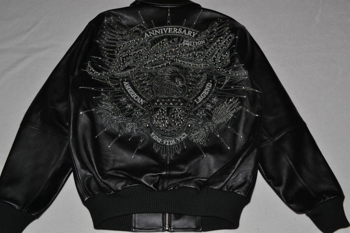 AUTHENTIC Pelle Pelle Men's LEATHER Jacket BLACK 46TH AUTHENTIC Pelle Pelle Men's LEATHER Jacket BLACK 46TH
