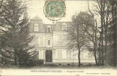 78 - CPA SAINT-LEGER-EN-YVELINES - Vasalleneigentum - 1906 Edit. Imp Progress  