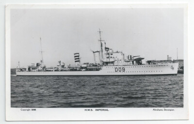 HMS IMPERIAL I-Class Destroyer Royal Navy RP PC