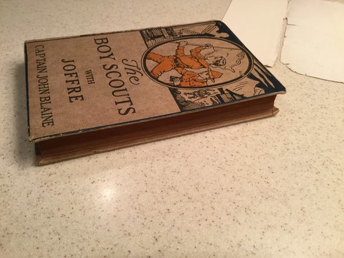 Antique Hardcover Book The Boy Scouts With Joffre Captain John Blaine 1919 - Bild 8 von 10
