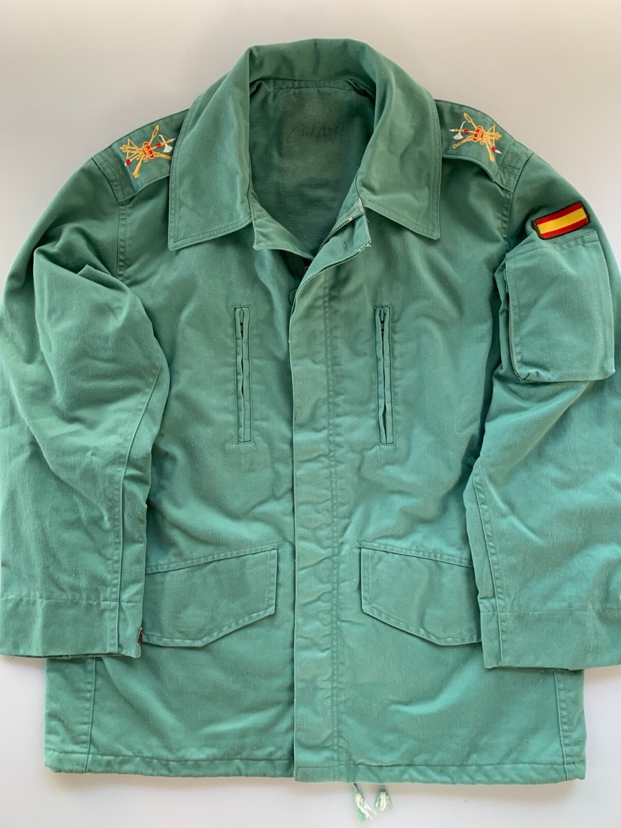 珍品90s archive SANYO ALLEGRI MILITAR COAT VTG Old Spanish Foreign Legion Jacket Coat Sarga Military Army