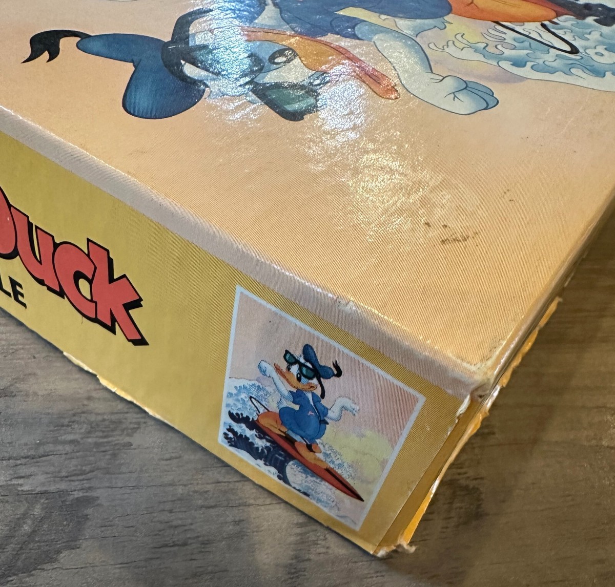 DONALD DUCK ★ ヴィンテージ　パズル　ウォルトディズニー Vintage Walt Disney Donald Duck 100 piece Puzzle by Whitman