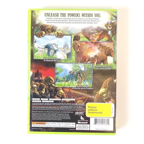 Kameo: Elements Of Power | COMPLETE WITH MANUAL & Receipt | Xbox 360 - Picture 2 of 5