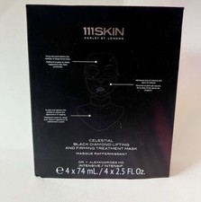 111skin Celestial Black Diamond Lifting And Firming Treatment Mask4x2.5oz Boxed
