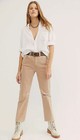 NWT We The Free / Free People Dakota Straight Leg Tan Size 32 — photo 2
