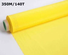 Updated 3 Yards 350M 140T Screen Printing Mesh Yellow Fabric DIY Fame Material