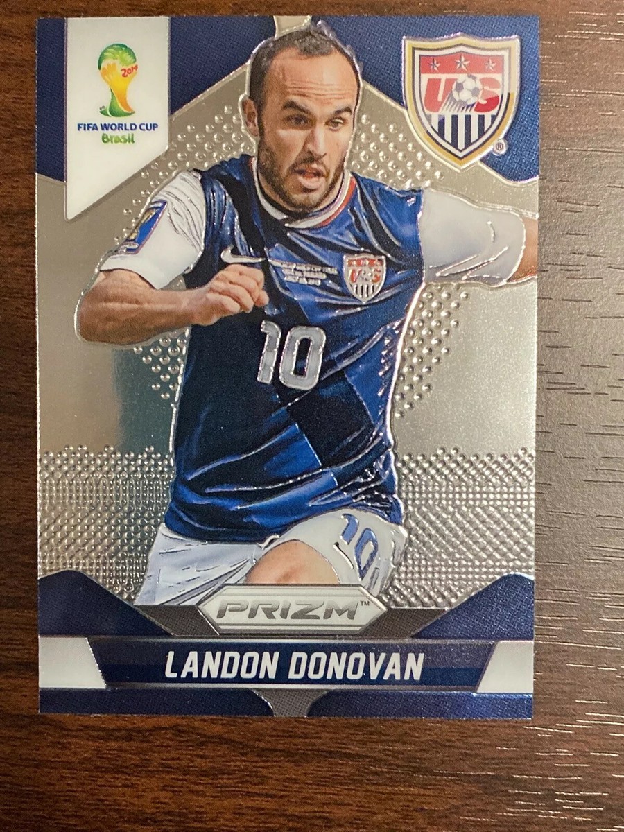2014 Panini Prizm World Cup Soccer Landon Donovan First Prizm Card 