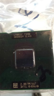used SLAVG Intel CPU Pentium Dual-Core 2.0GHZ / 1MB cache / 667MHZ  ProceSSOR